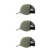 115-richardson-cap-low-pro-trucker-loden-black-pk-3.jpg image