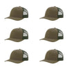 115-richardson-cap-low-pro-trucker-loden-pk-6.jpg image