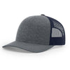115-richardson-cap-low-pro-trucker-navy-heather-navy.jpg image