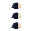 115-richardson-cap-low-pro-trucker-navy-khaki-pk-3.jpg image