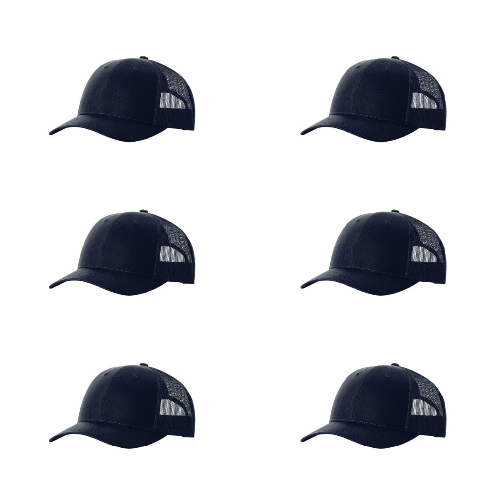 115-richardson-cap-low-pro-trucker-navy-pk-6.jpg image