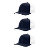 115-richardson-cap-low-pro-trucker-navy-white-pk-3.jpg image