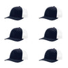 115-richardson-cap-low-pro-trucker-navy-white-pk-6.jpg image