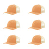 115-richardson-cap-low-pro-trucker-peach-birch-pk-6.jpg image