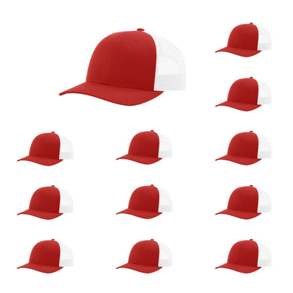 115-richardson-cap-low-pro-trucker-red-white-pk-12.jpg image