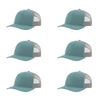 115-richardson-cap-low-pro-trucker-smoke-blue-aluminum-pk-6.jpg image