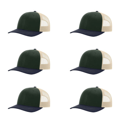 115-richardson-cap-low-pro-trucker-spruce-birch-light-navy-pk-6.jpg image