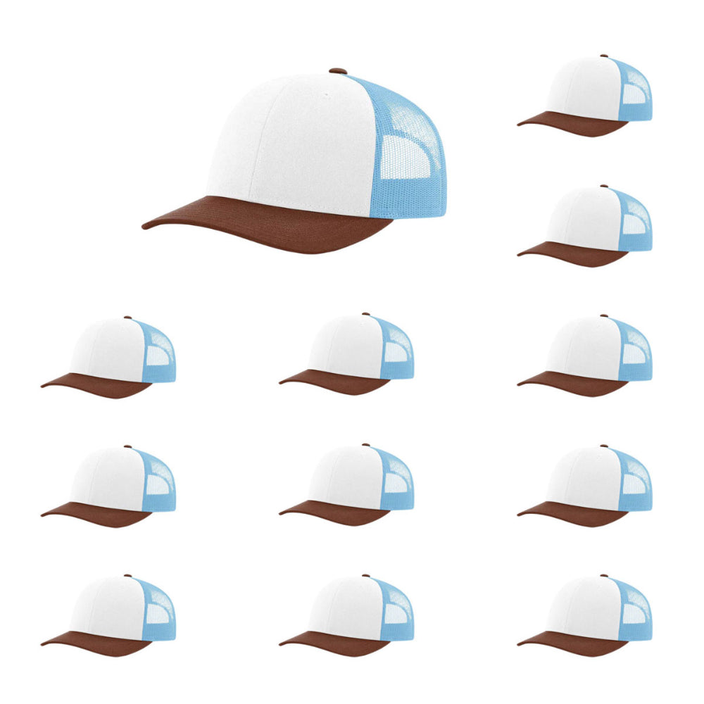 115-richardson-cap-low-pro-trucker-white-columbia-blue-brown-pk-12.jpg image