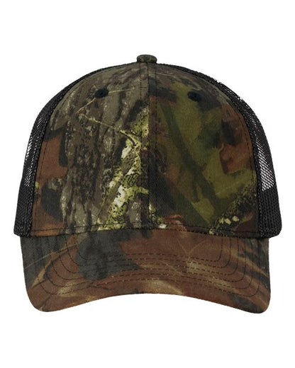 Valucap Licensed Camo Mesh Cap - VC150M