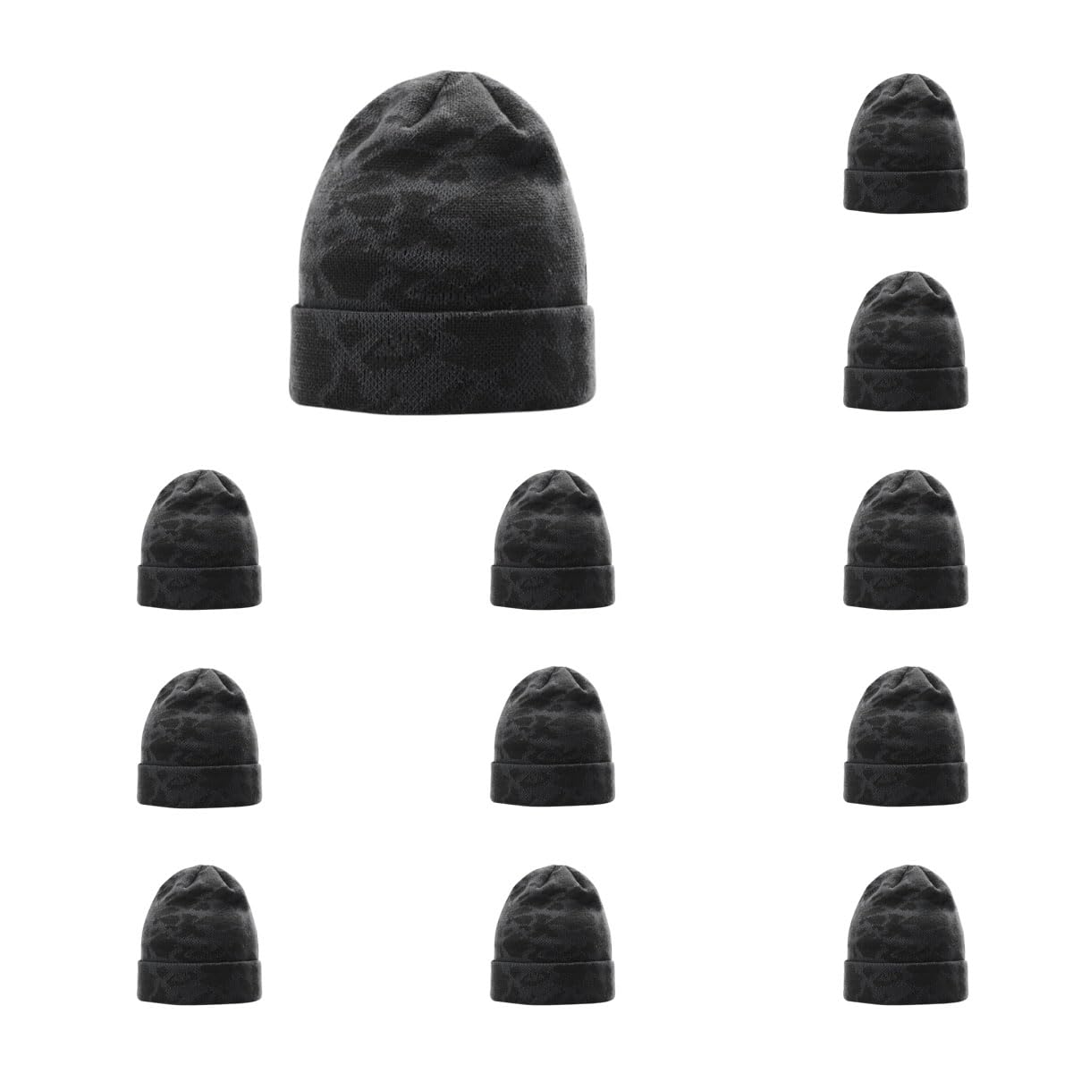 Richardson 126 Duck Camo Warm Double-Layer Beanie