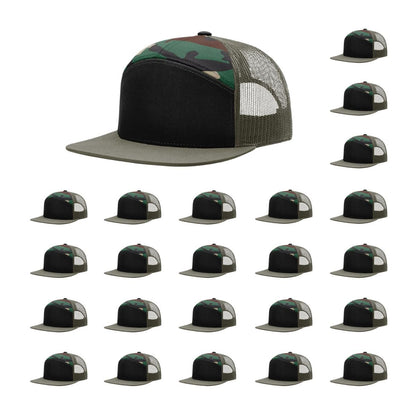 Richardson 168 & 168P 7-Panel Hi-Profile Trucker Hat
