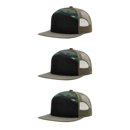 Richardson 168 & 168P 7-Panel Hi-Profile Trucker Hat