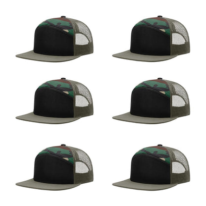 Richardson 168 & 168P 7-Panel Hi-Profile Trucker Hat