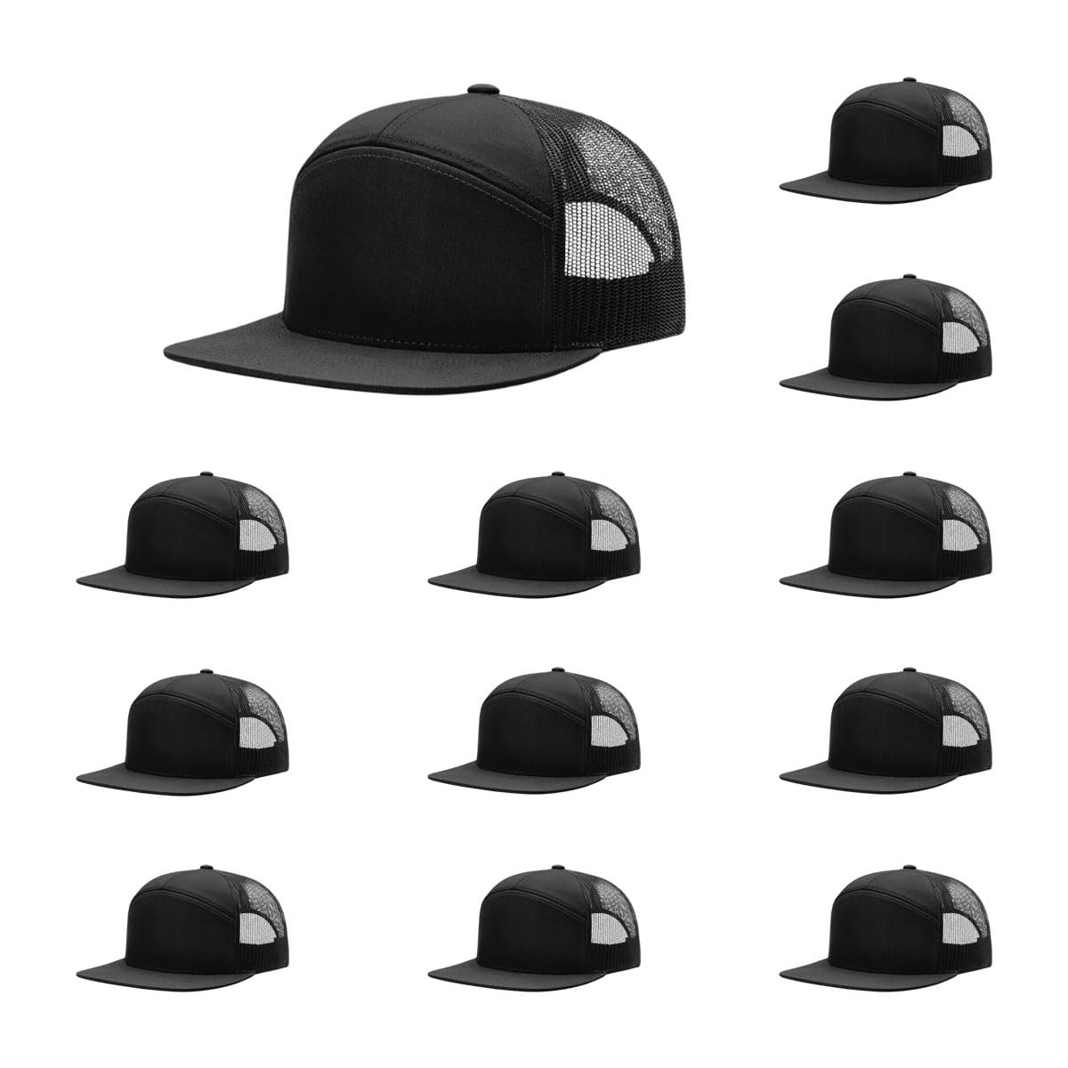 Richardson 168 & 168P 7-Panel Hi-Profile Trucker Hat