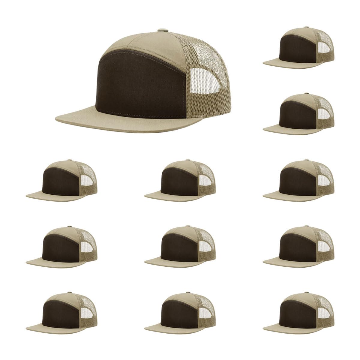 Richardson 168 & 168P 7-Panel Hi-Profile Trucker Hat