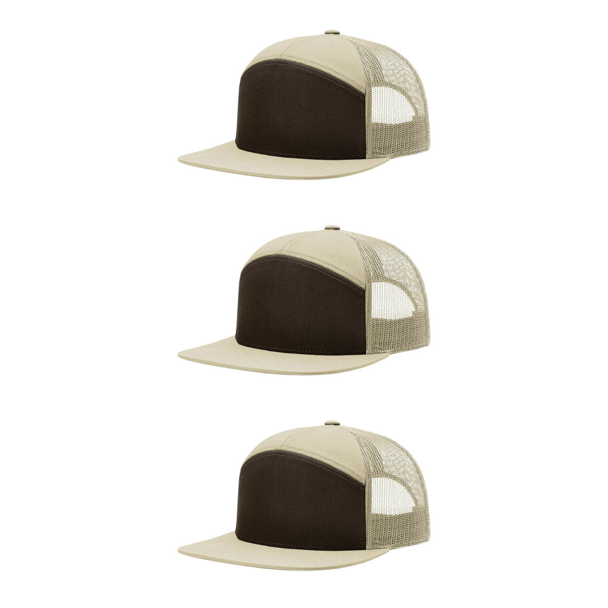 Richardson 168 & 168P 7-Panel Hi-Profile Trucker Hat