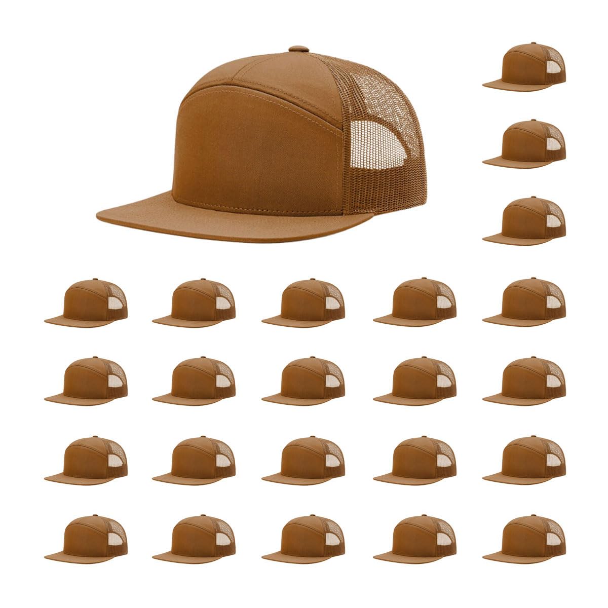 Richardson 168 & 168P 7-Panel Hi-Profile Trucker Hat