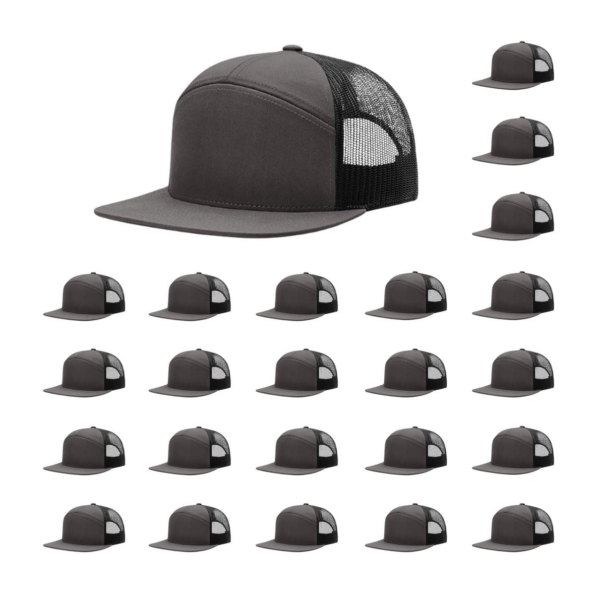 Richardson 168 & 168P 7-Panel Hi-Profile Trucker Hat