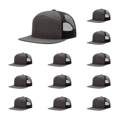 Richardson 168 & 168P 7-Panel Hi-Profile Trucker Hat