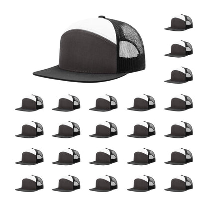 Richardson 168 & 168P 7-Panel Hi-Profile Trucker Hat