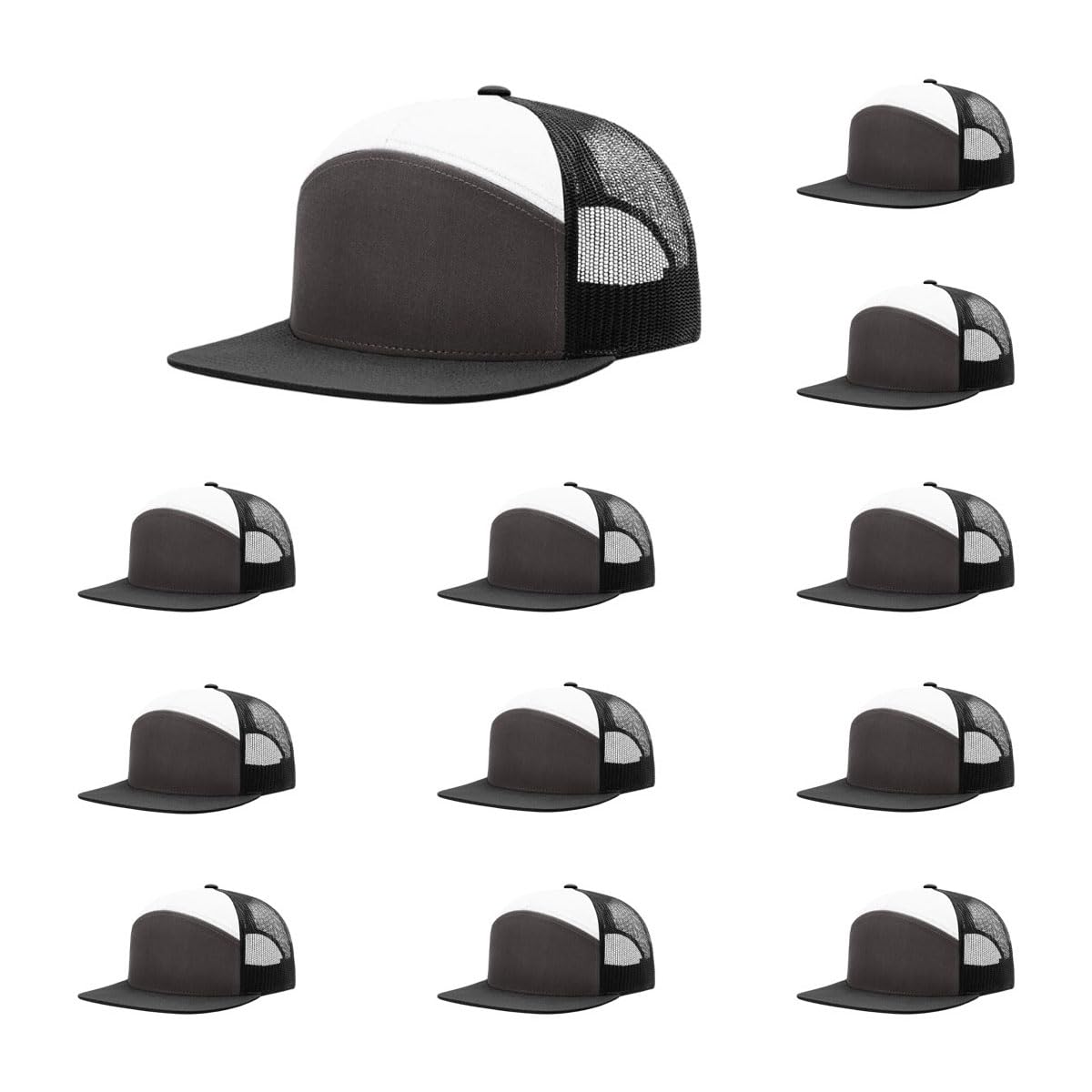 Richardson 168 & 168P 7-Panel Hi-Profile Trucker Hat