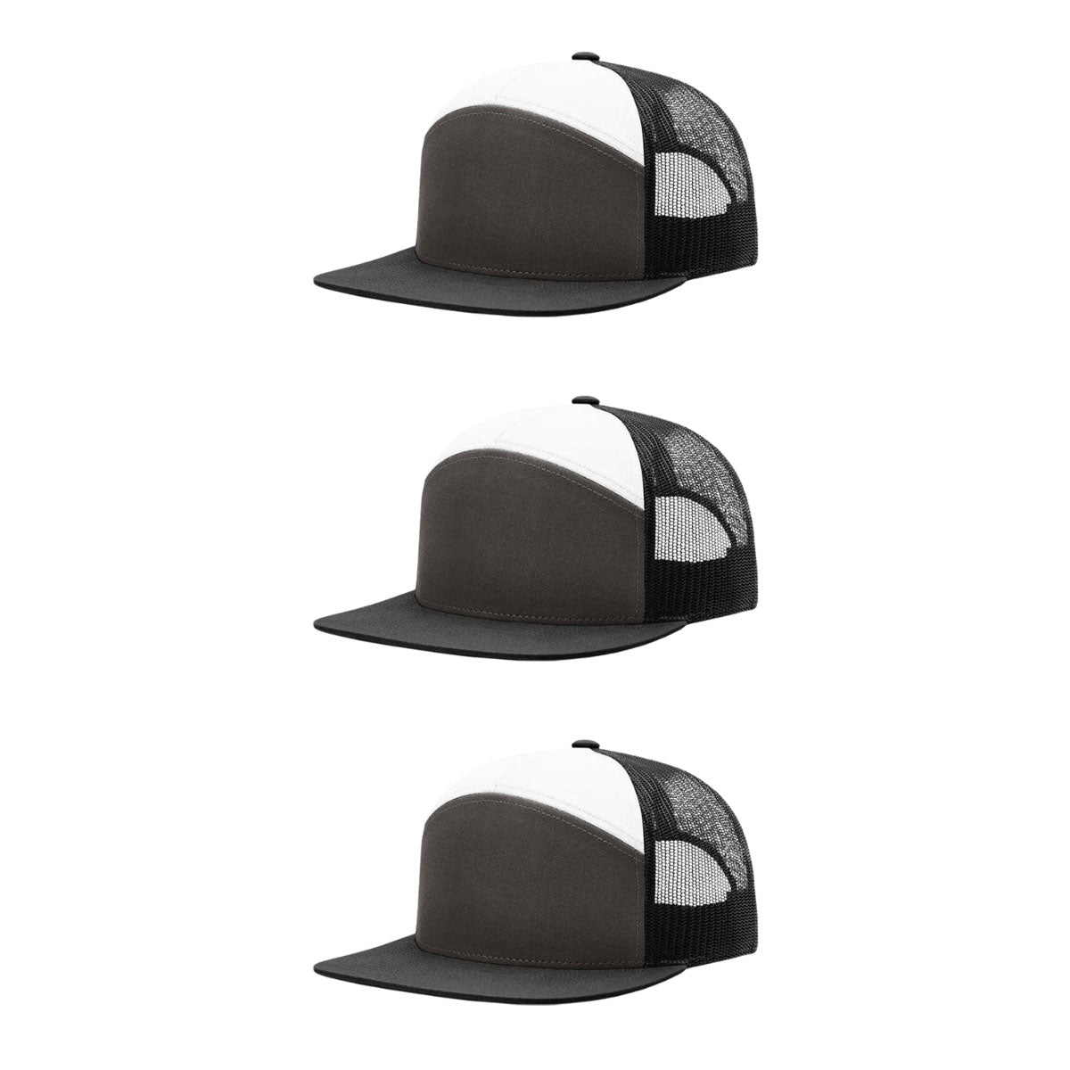 Richardson 168 & 168P 7-Panel Hi-Profile Trucker Hat