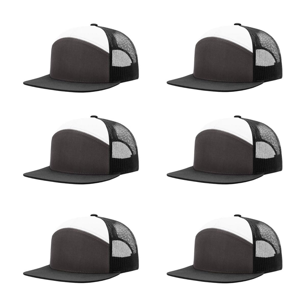 Richardson 168 & 168P 7-Panel Hi-Profile Trucker Hat