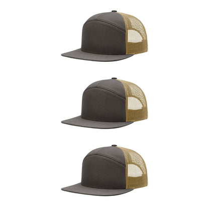 Richardson 168 & 168P 7-Panel Hi-Profile Trucker Hat