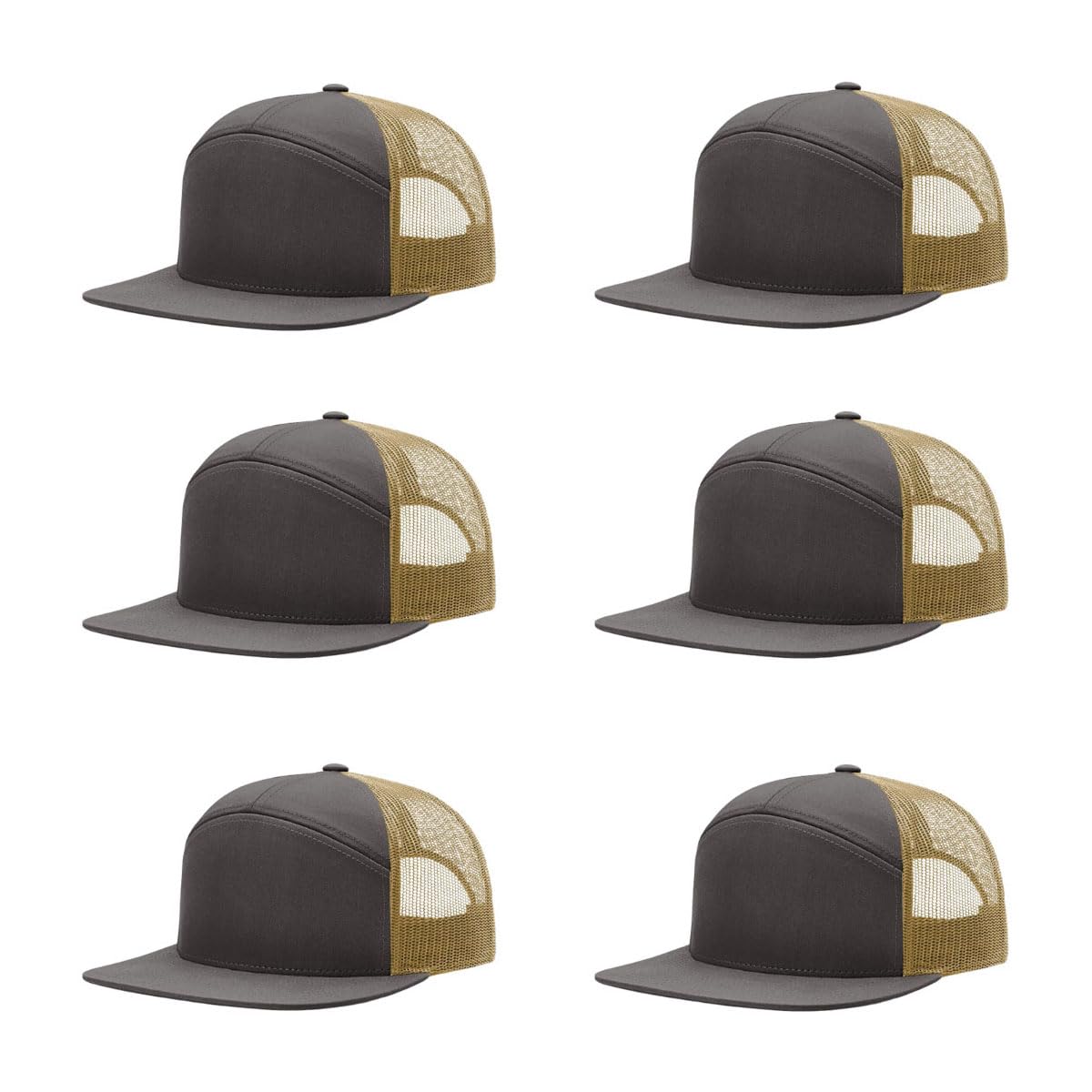 Richardson 168 & 168P 7-Panel Hi-Profile Trucker Hat