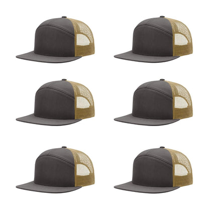 Richardson 168 & 168P 7-Panel Hi-Profile Trucker Hat