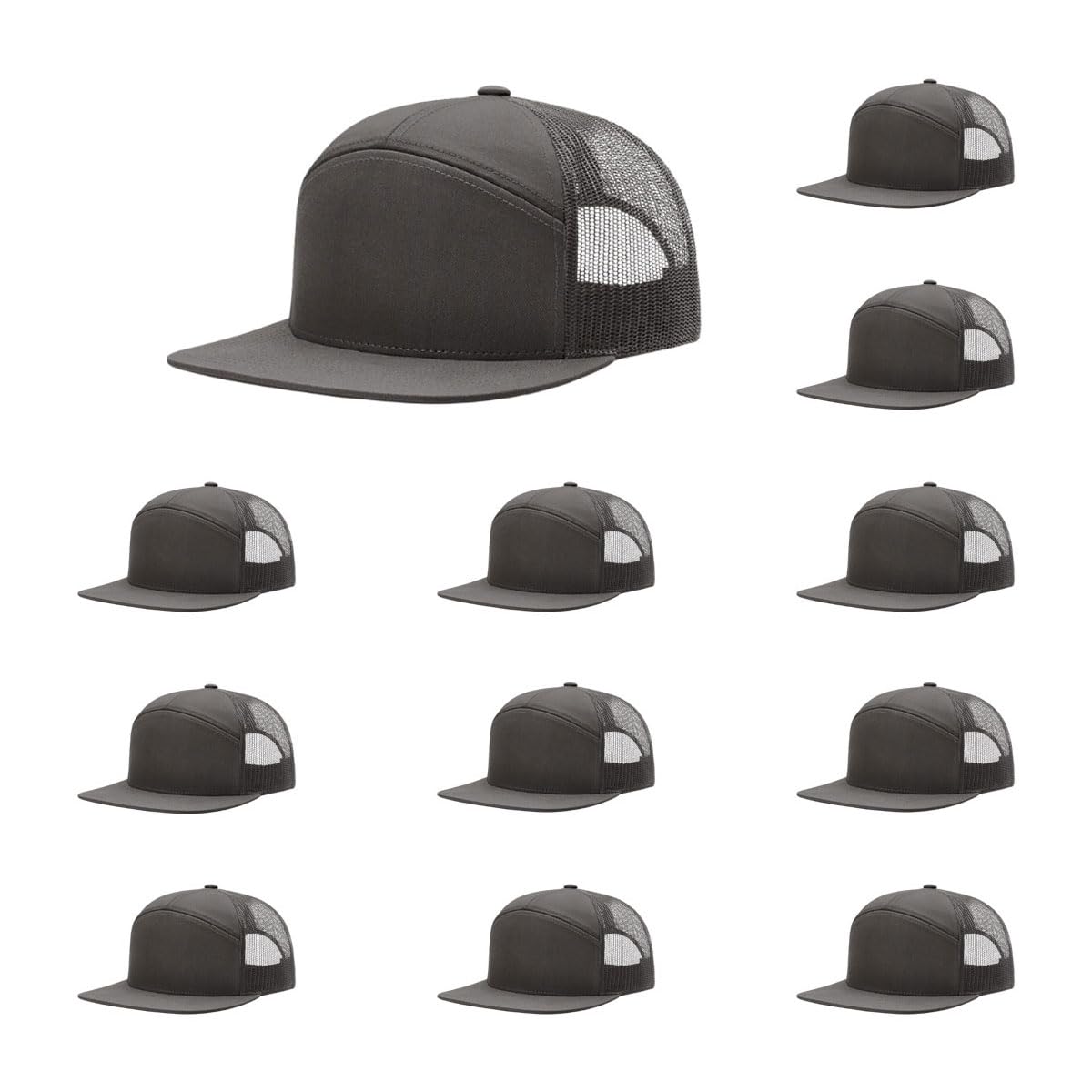 Richardson 168 & 168P 7-Panel Hi-Profile Trucker Hat