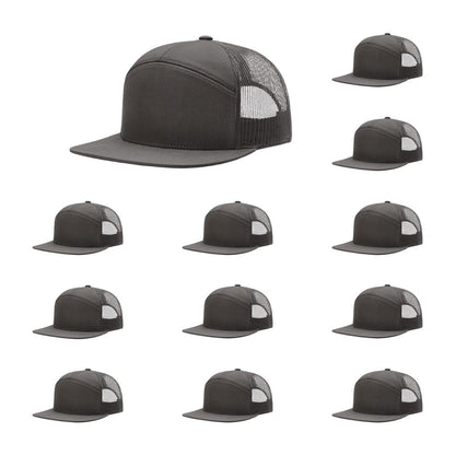 Richardson 168 & 168P 7-Panel Hi-Profile Trucker Hat