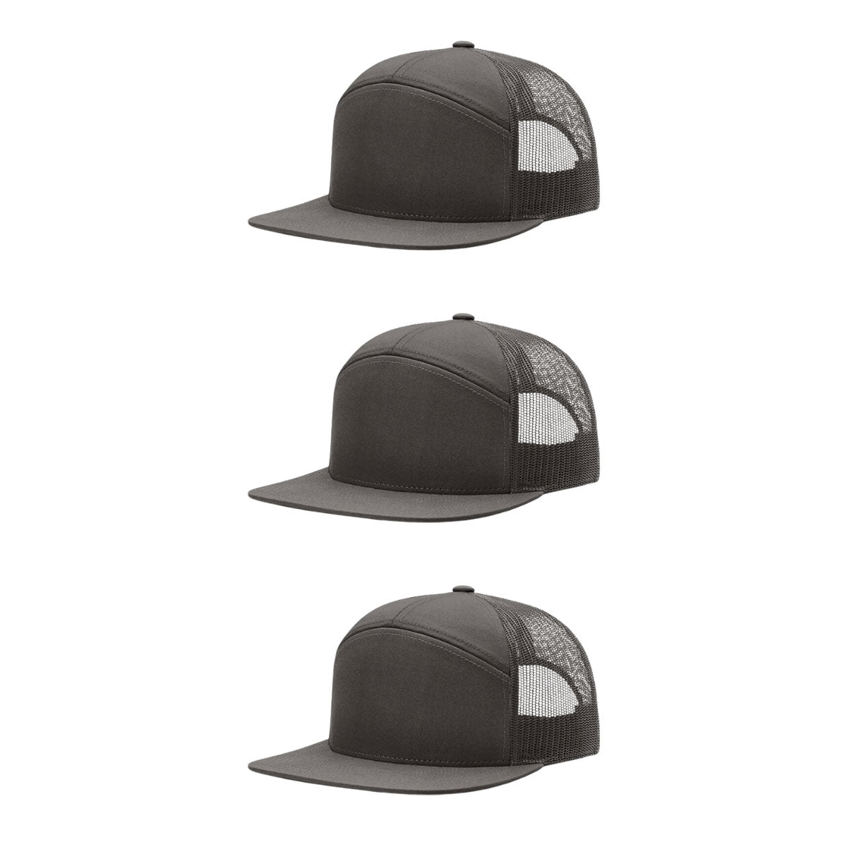 Richardson 168 & 168P 7-Panel Hi-Profile Trucker Hat