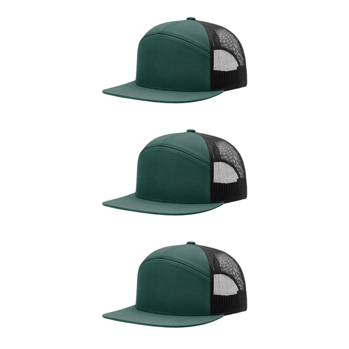 Richardson 168 & 168P 7-Panel Hi-Profile Trucker Hat