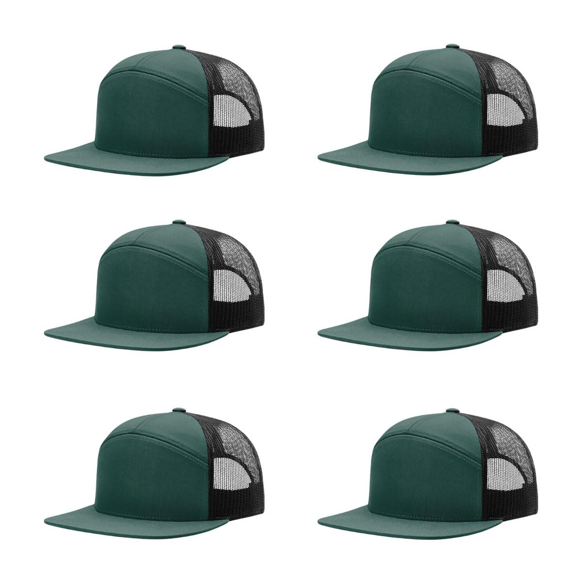 Richardson 168 & 168P 7-Panel Hi-Profile Trucker Hat