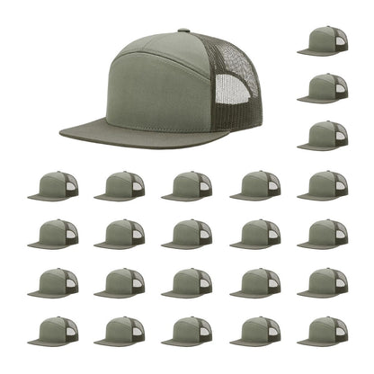 Richardson 168 & 168P 7-Panel Hi-Profile Trucker Hat