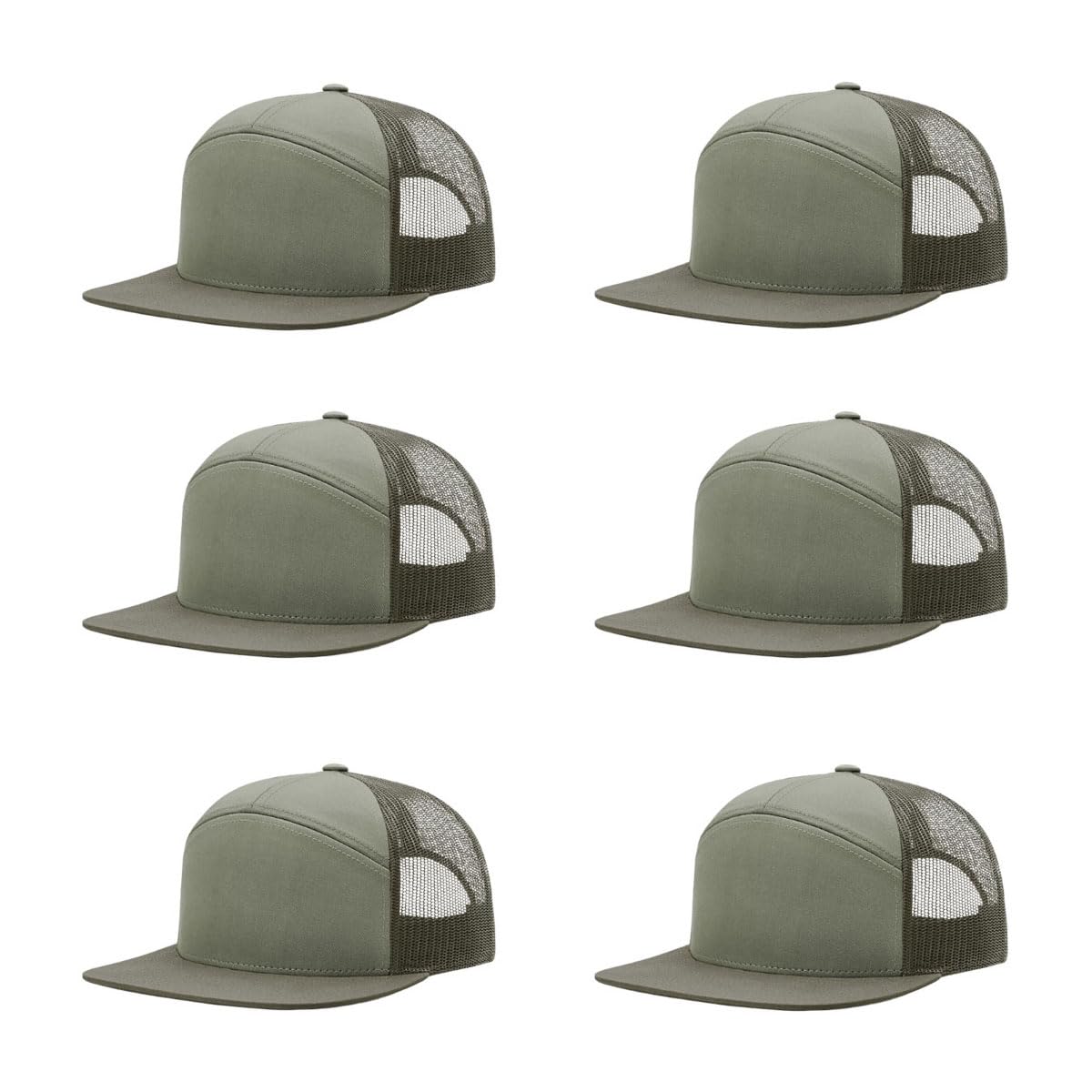 Richardson 168 & 168P 7-Panel Hi-Profile Trucker Hat