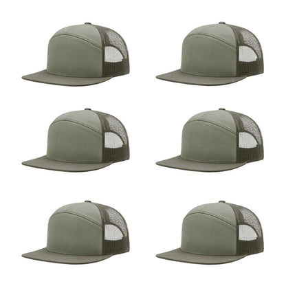 Richardson 168 & 168P 7-Panel Hi-Profile Trucker Hat