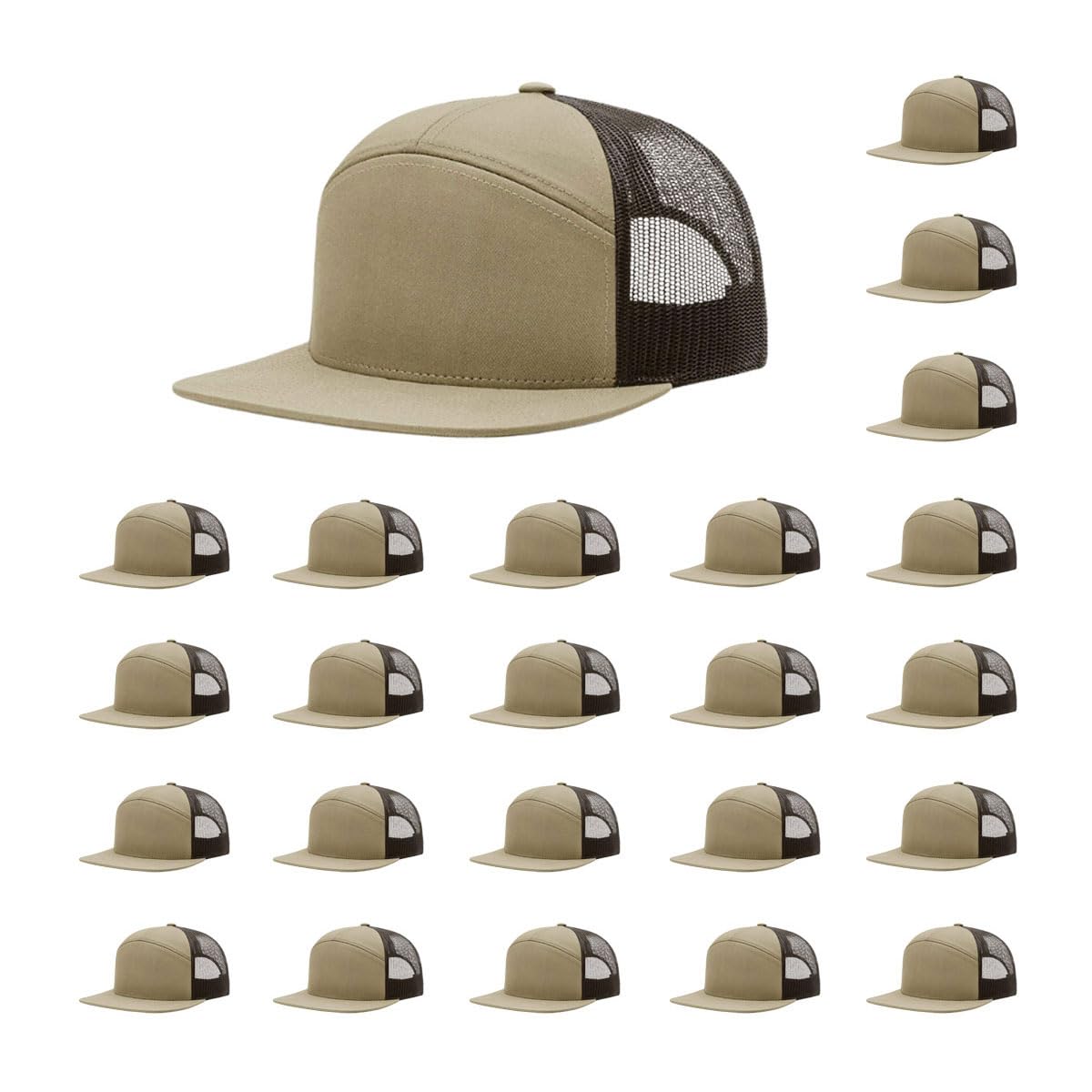 Richardson 168 & 168P 7-Panel Hi-Profile Trucker Hat