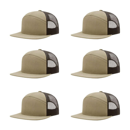 Richardson 168 & 168P 7-Panel Hi-Profile Trucker Hat