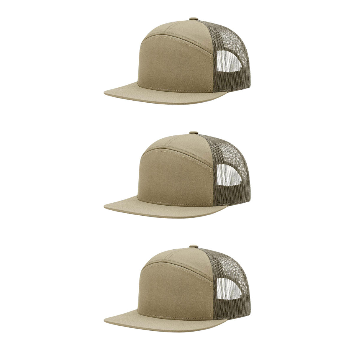 Richardson 168 & 168P 7-Panel Hi-Profile Trucker Hat