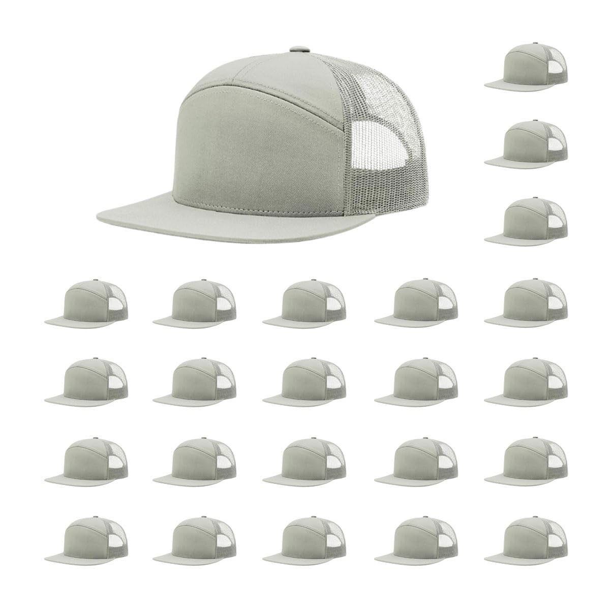 Richardson 168 & 168P 7-Panel Hi-Profile Trucker Hat