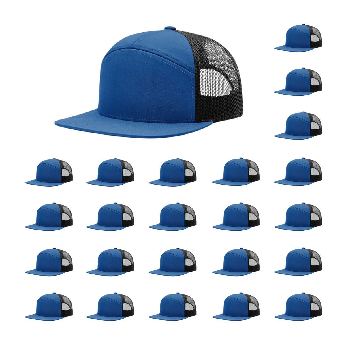 Richardson 168 & 168P 7-Panel Hi-Profile Trucker Hat