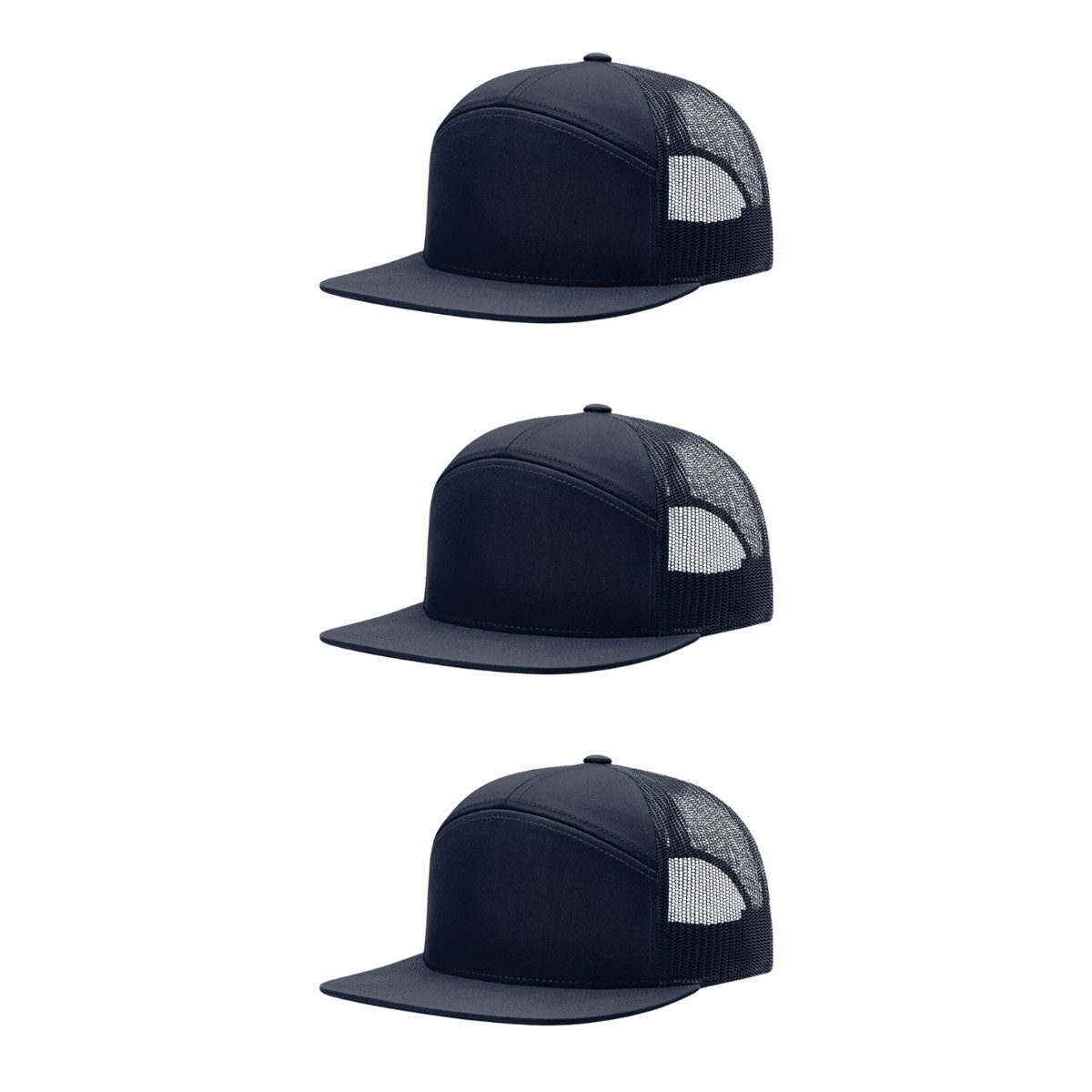 Richardson 168 & 168P 7-Panel Hi-Profile Trucker Hat