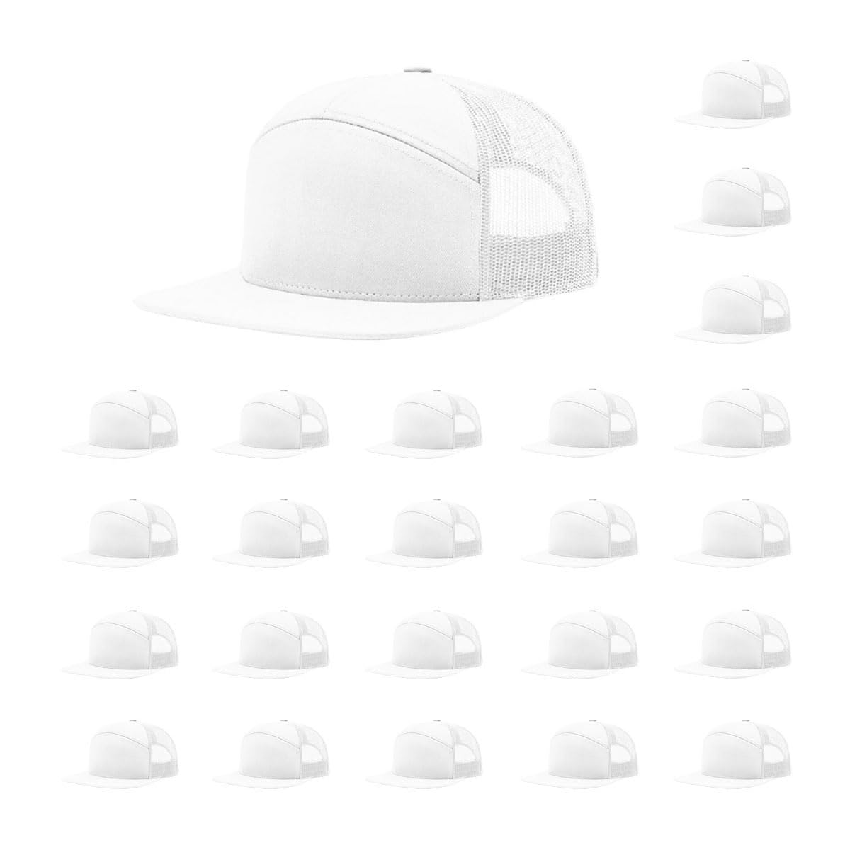 Richardson 168 & 168P 7-Panel Hi-Profile Trucker Hat