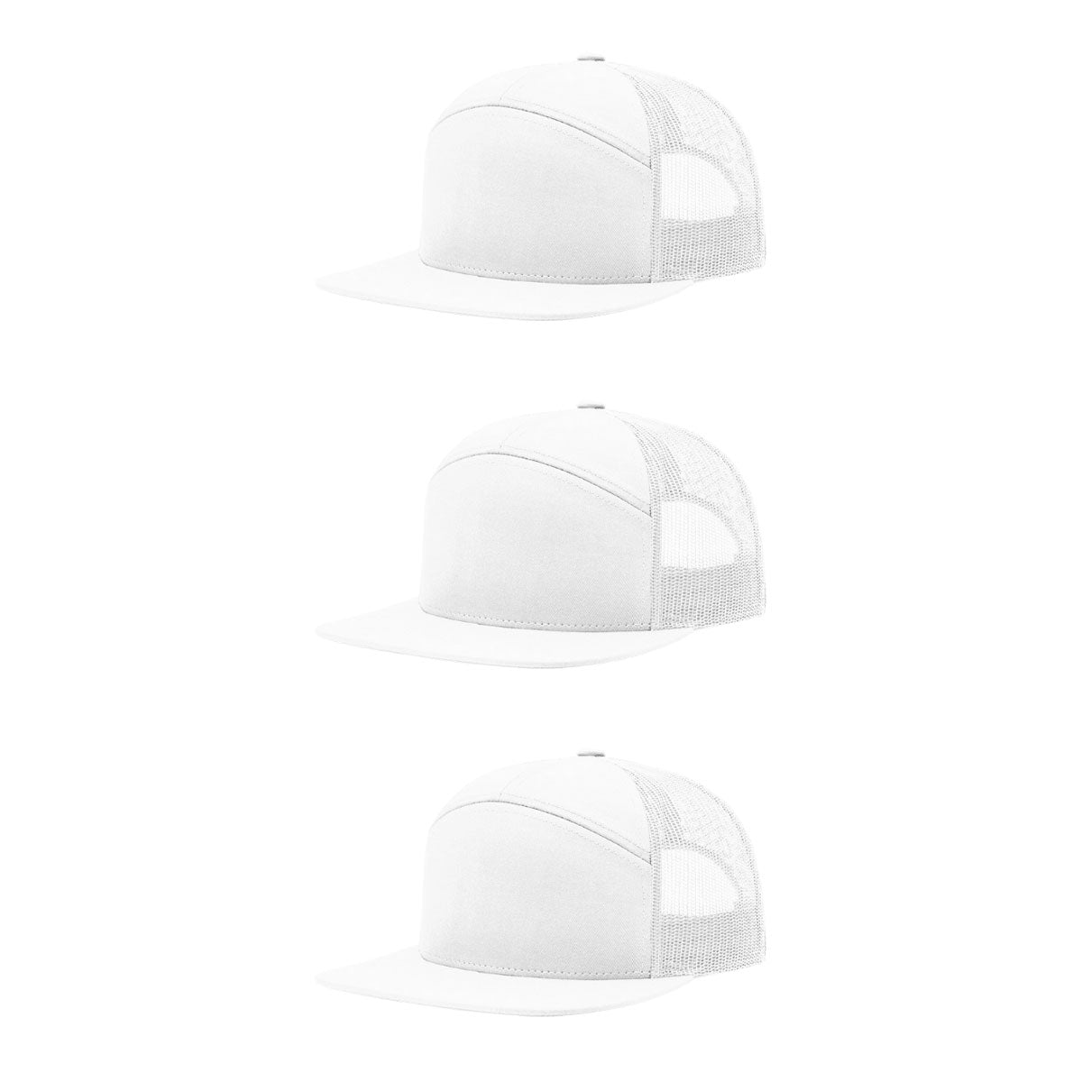 Richardson 168 & 168P 7-Panel Hi-Profile Trucker Hat