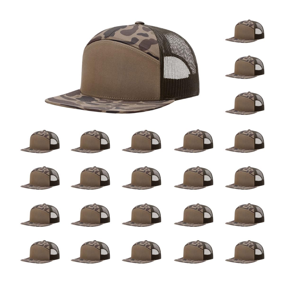 Richardson 168 & 168P 7-Panel Hi-Profile Trucker Hat