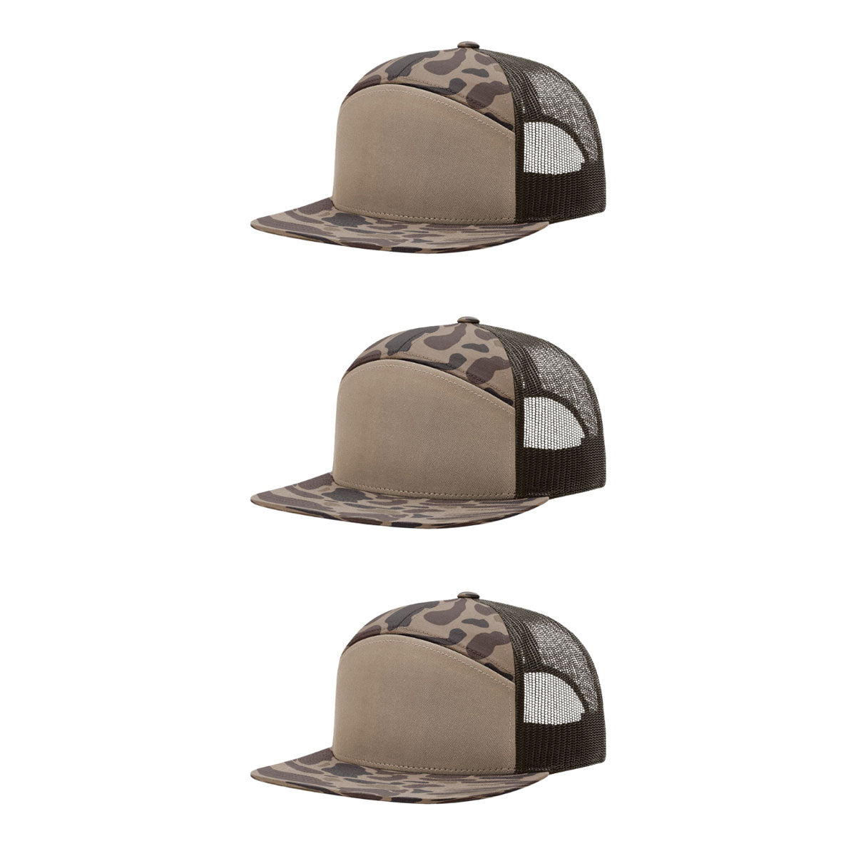 Richardson 168 & 168P 7-Panel Hi-Profile Trucker Hat