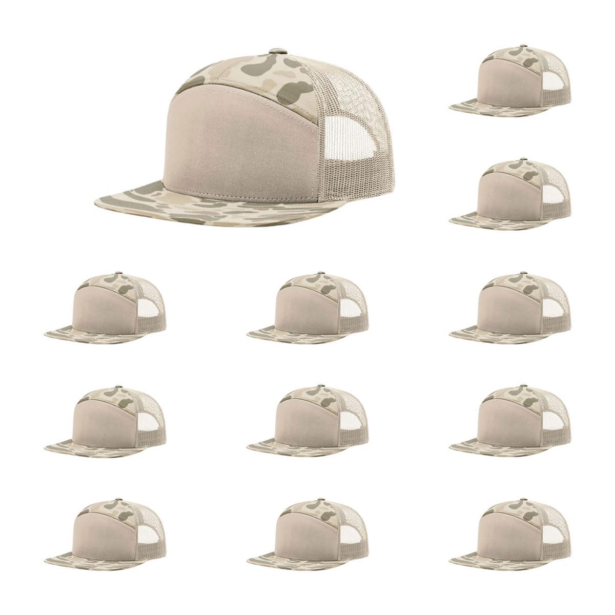 Richardson 168 & 168P 7-Panel Hi-Profile Trucker Hat