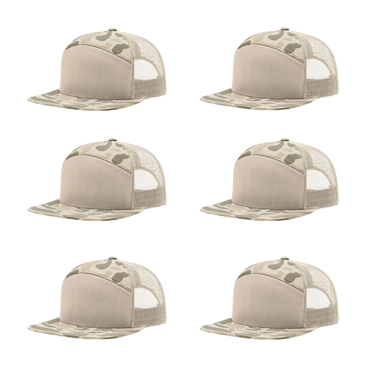 Richardson 168 & 168P 7-Panel Hi-Profile Trucker Hat